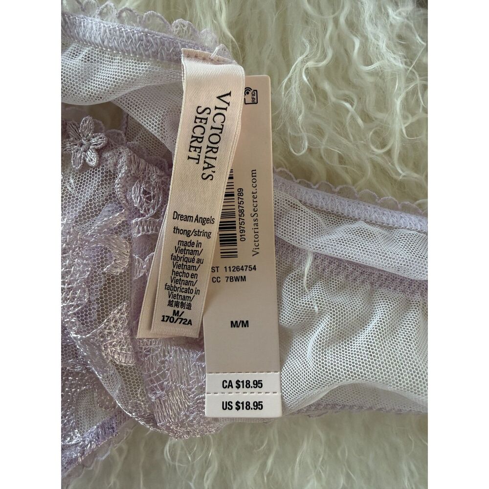 NWT Victoria's Secret Dream Angels Vintage Blossom Demi Bra & Panty Set 34F/M - Picture 4 of 9